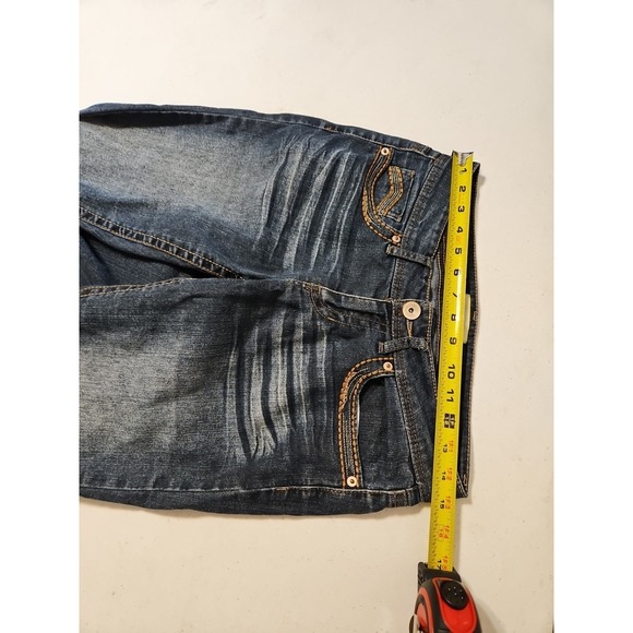 Gasoline Jeans Womens Size 7 Mid Rise Boot Lightweight Jeans 30x31  (A990) - Picture 4 of 8